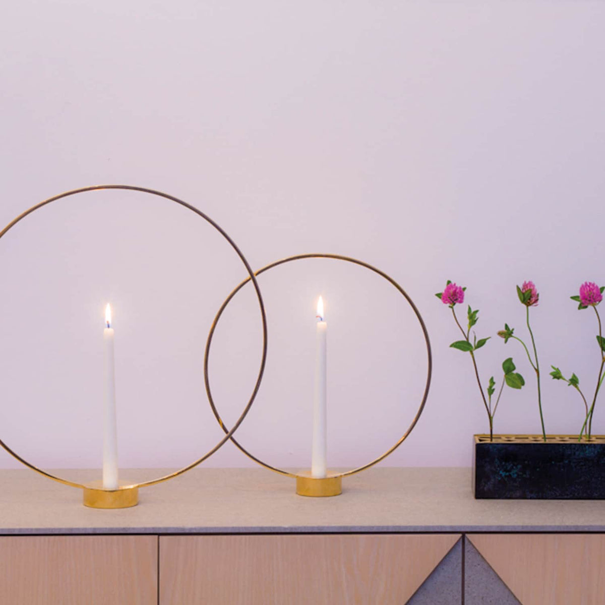 Gloria Brass Candlestick